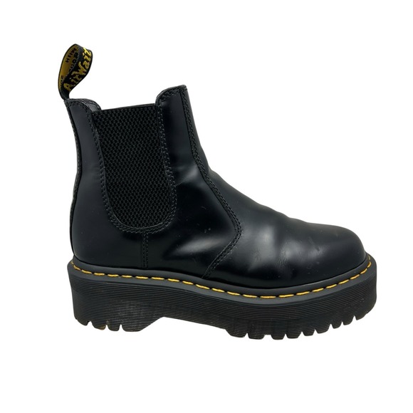 Dr. Martens Shoes - Dr Martens Chelsea Boots Womens Size 6 Black 2976 Quad Platform